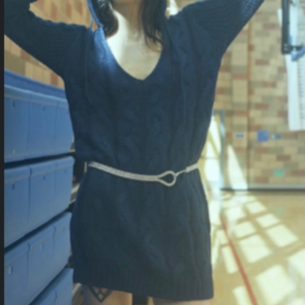 For Love & Lemons Charlotte Sweater Dress Size M